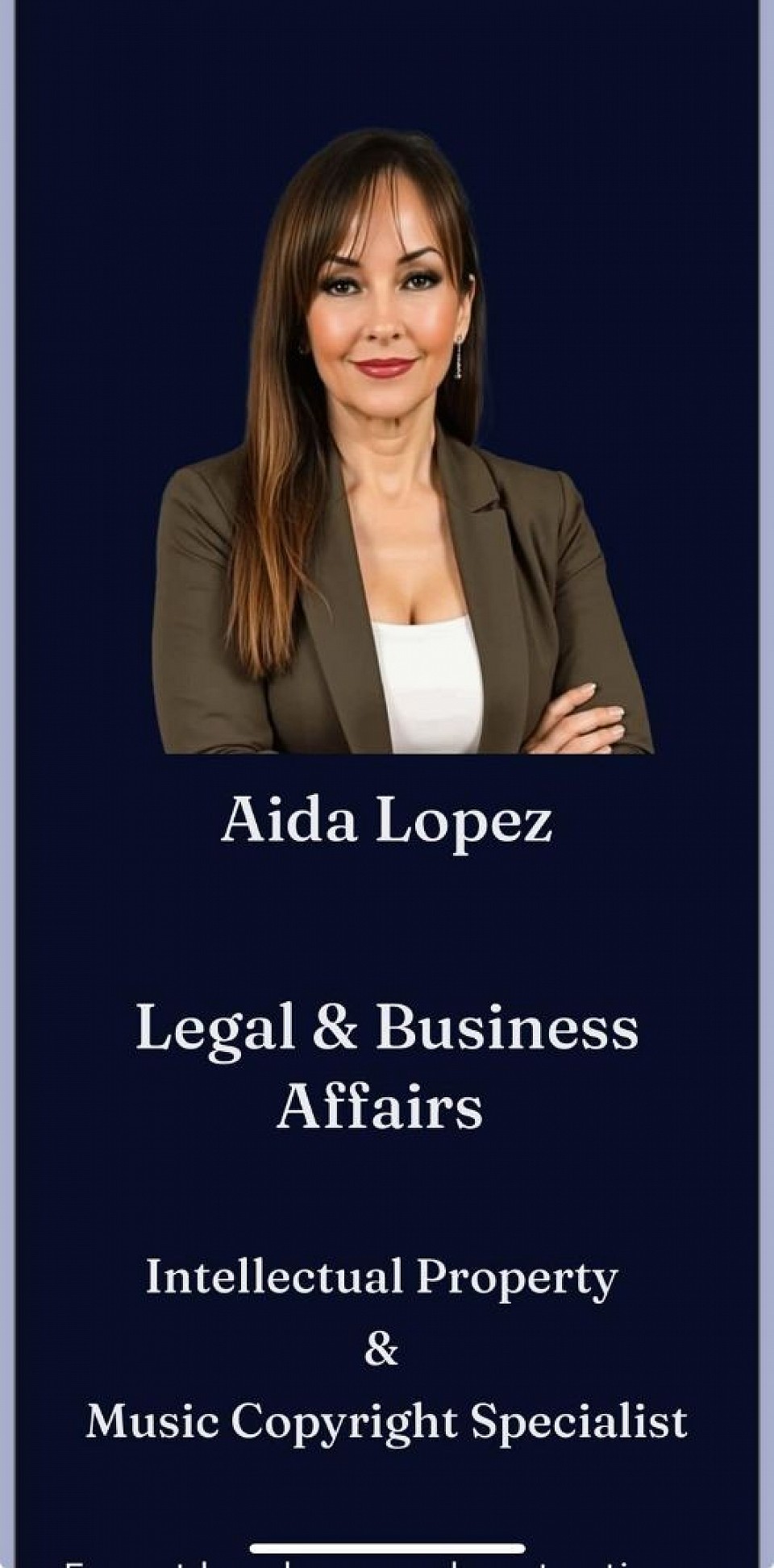 Alms. Intl. Music Agency's Legal Assistant